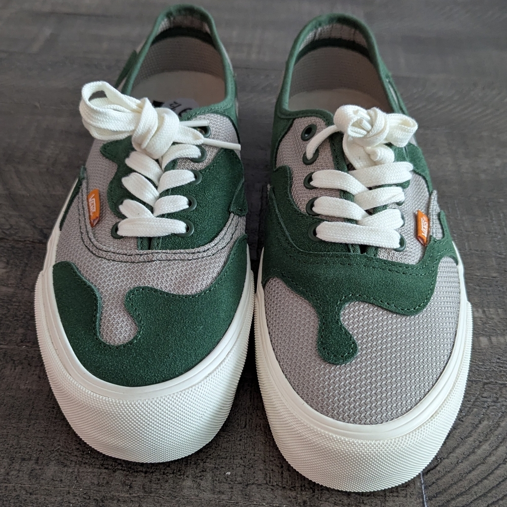 Vans Authentic VR3 LX 'Patchwork - Green Grey Mens 9.5 Women's 11